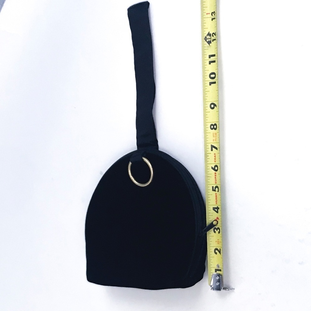 Black Velvet Wristlet Purse NWOT - Picture 11 of 11